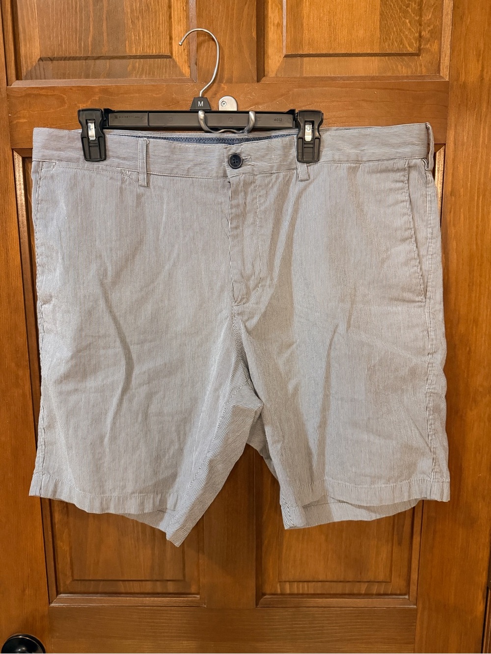 Banana Republic Striped Blur Men's Flat-Front Shorts